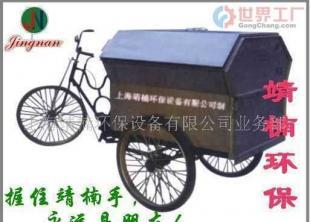 上海環(huán)衛(wèi)垃圾車與道路清掃三輪人力不銹鋼垃圾車詳解